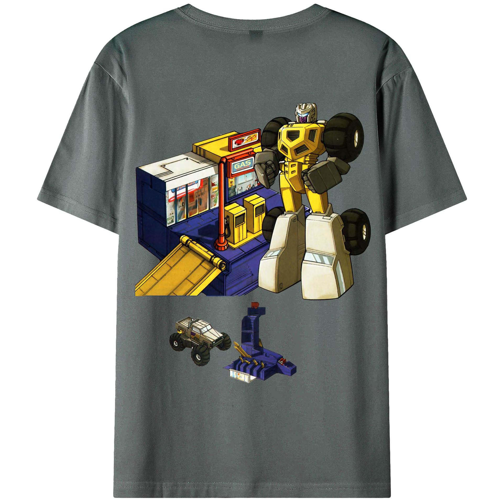 （画像用）  綿100％ メンズ半袖Tシャツ（バックプリント） 通気性
